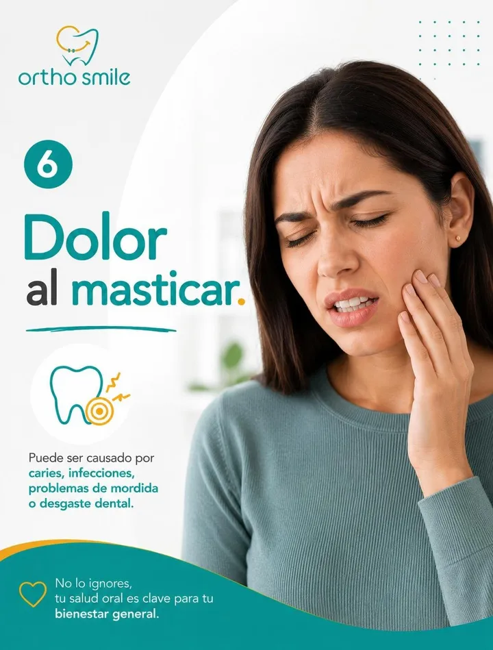 Folleto: dolor al masticar