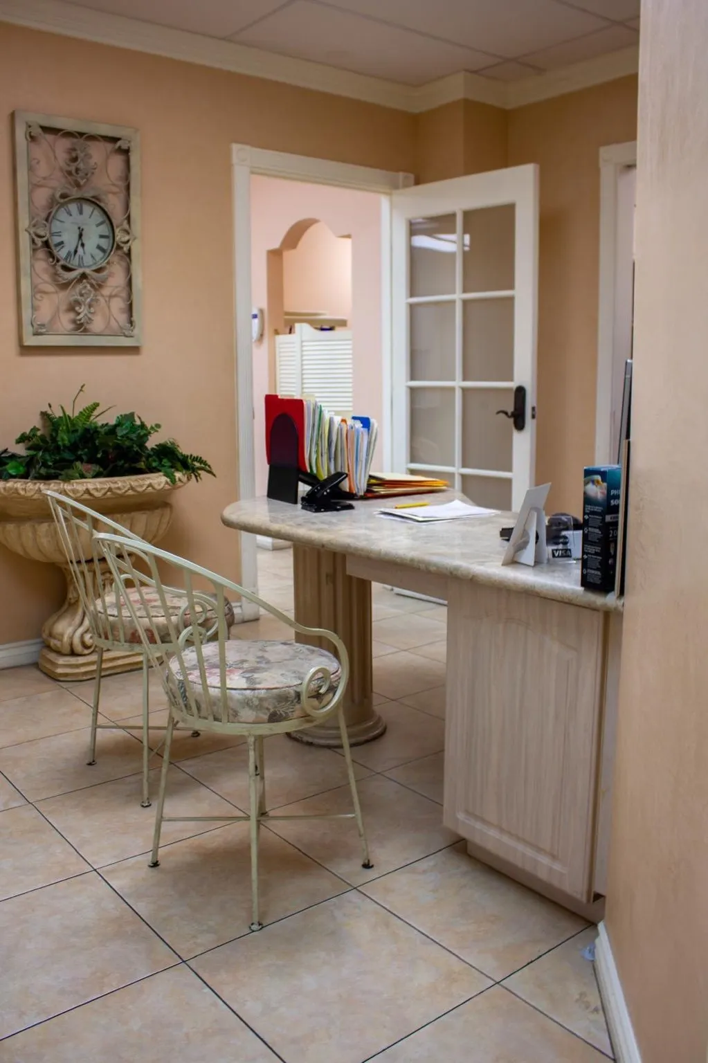Front desk